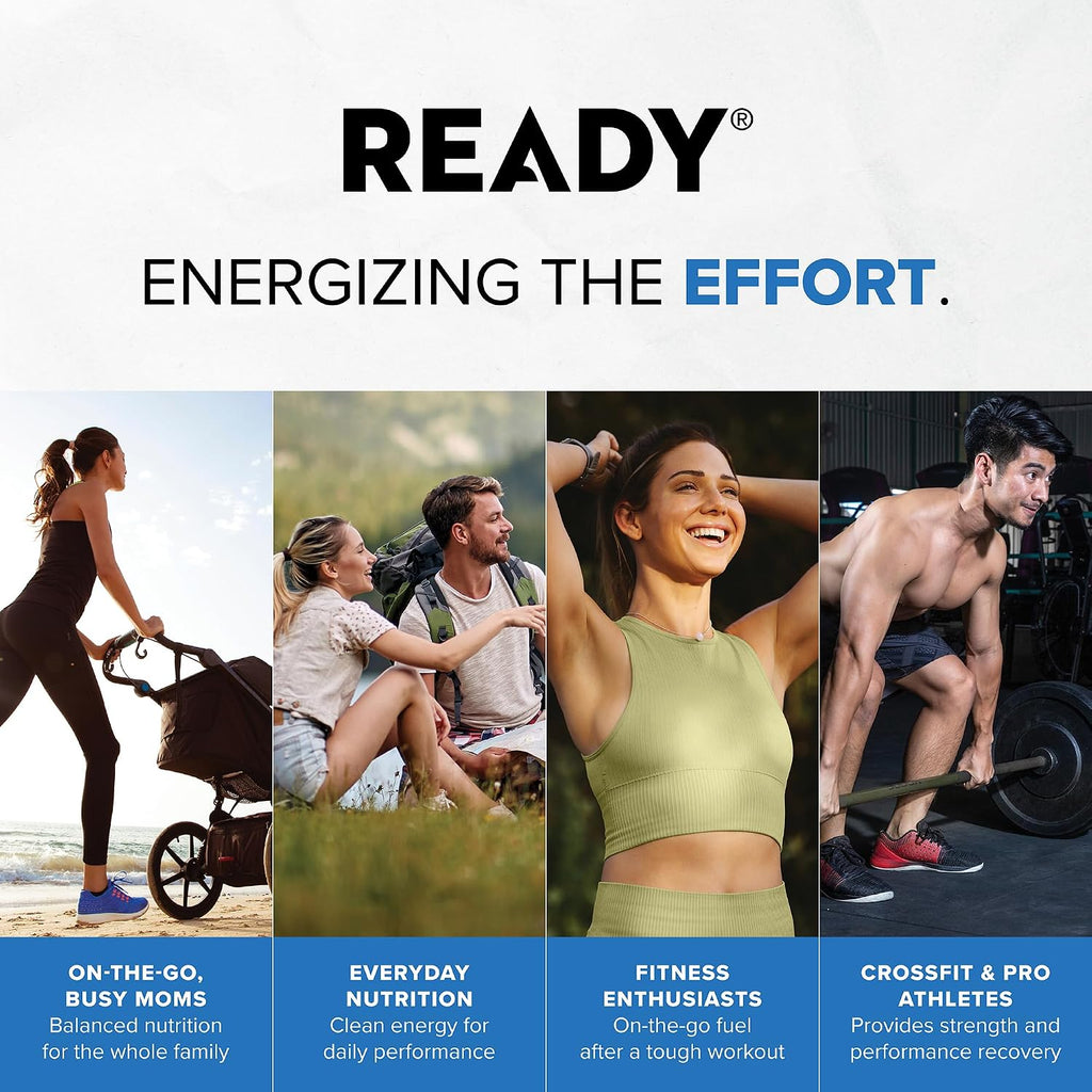 Ready Protein Bars, Chocolate Peanut Butter, 15g Whey Protein, 12 Ct | Soft-baked snack bars with flaxseeds and omega-3s, non-GMO ingredients; choose from a full range of flavors